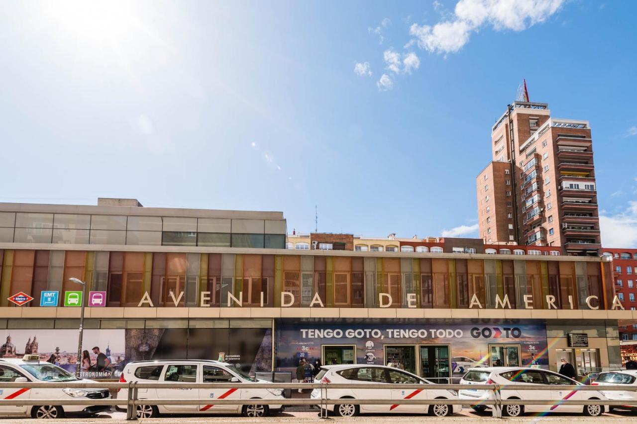 Charming Avenida America Madrid Bagian luar foto